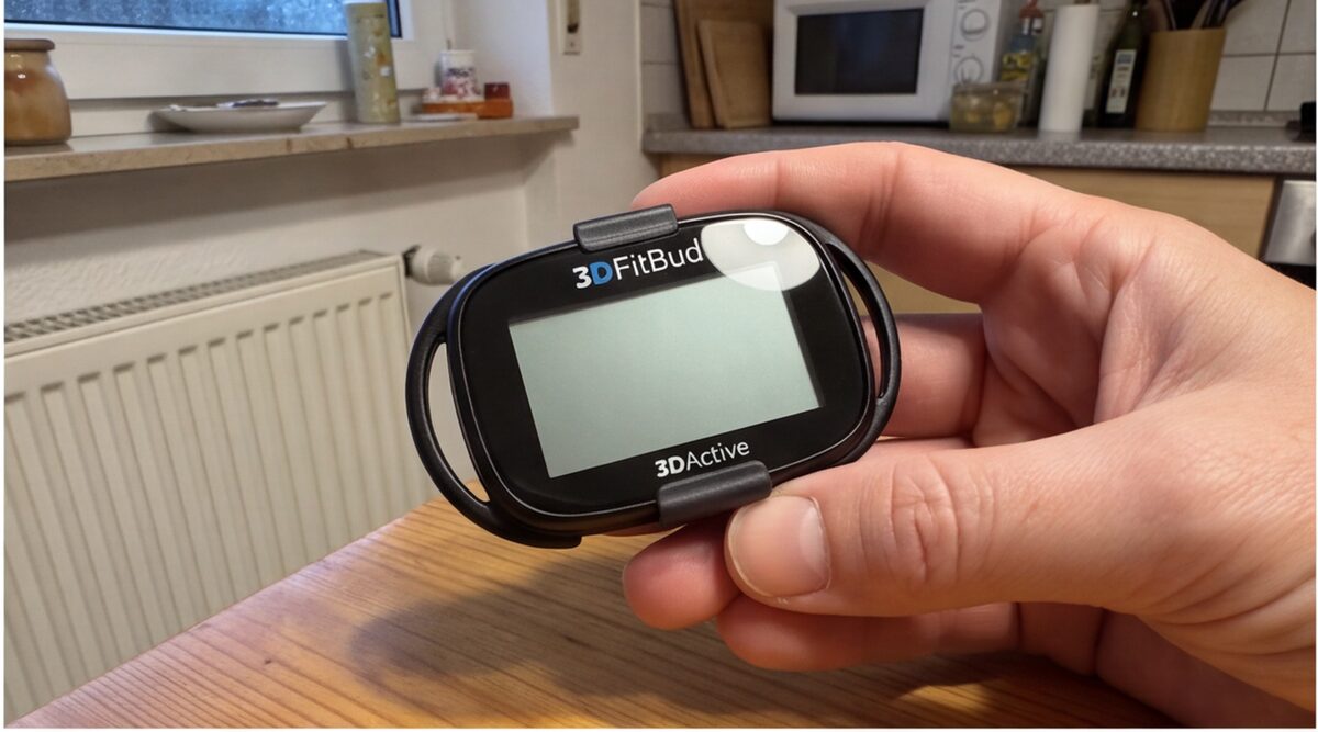3DFitBud A420S Schrittzähler im Test: Einfach, genau und benutzerfreundlich