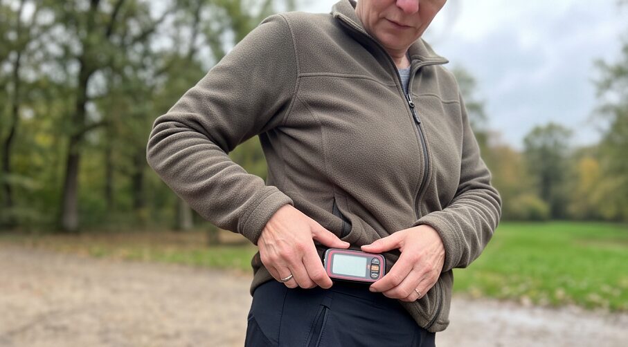 Das Gerät im Testlauf