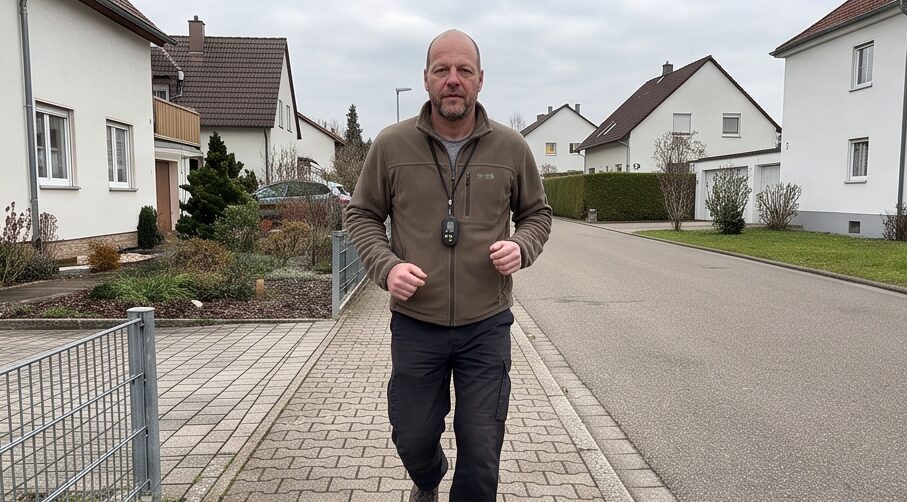 shengruili schrittzaehler test aus der Nähe betrachtet