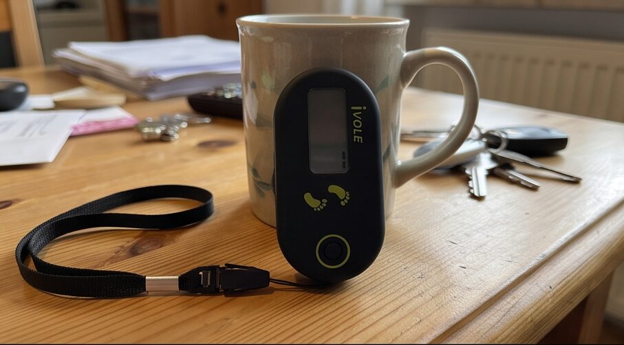 Shengruili Schrittzähler im Test: Tragbarer Mini-Step Tracker für Fitness